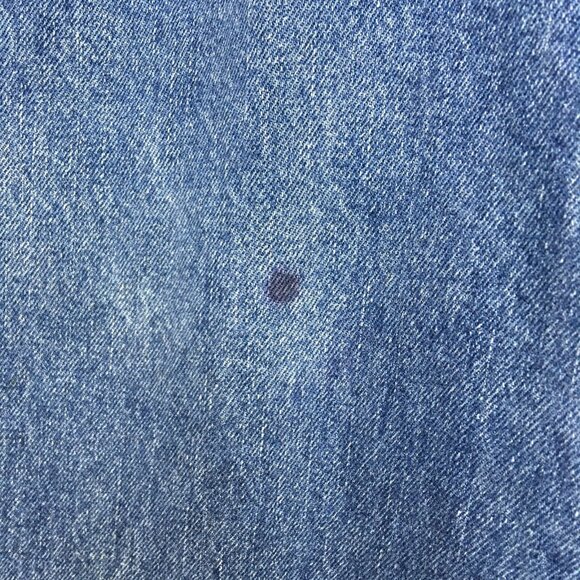 Levis Mens Jeans 550 Relaxed Fit Blue size 38x30 Cotton Denim Zipper Fly - Picture 7 of 10